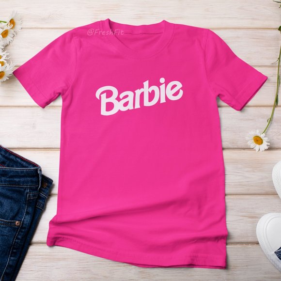 Tops - 🆕Barbie Pink T-Shirt Graphic Tee